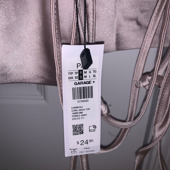 Cowl Neck Cami - Picture 5 of 5